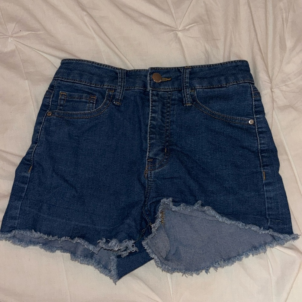 Blue Jeans short, size 0